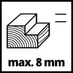 Einhell aku ručna blanjalica blanja Power X-Change TE-PL 18/82 Li Solo