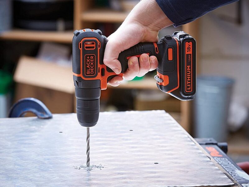Black+Decker aku bušilica odvijač BDCDC18BAFC 18V 1.5Ah