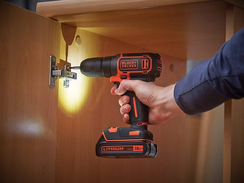 Black+Decker aku bušilica odvijač BDCDC18BAFC 18V 1.5Ah