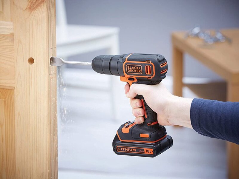 Black+Decker aku bušilica odvijač BDCDC18BAFC 18V 1.5Ah