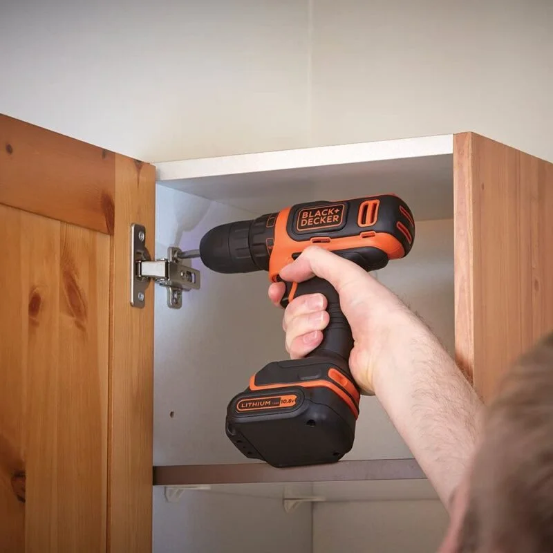 Black+Decker aku bušilica odvijač BDCD12 10.8V 1.5Ah