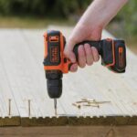 Black+Decker aku bušilica odvijač BDCD12 10.8V 1.5Ah