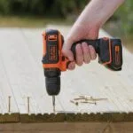 Black+Decker aku bušilica odvijač BDCD12 10.8V 1.5Ah