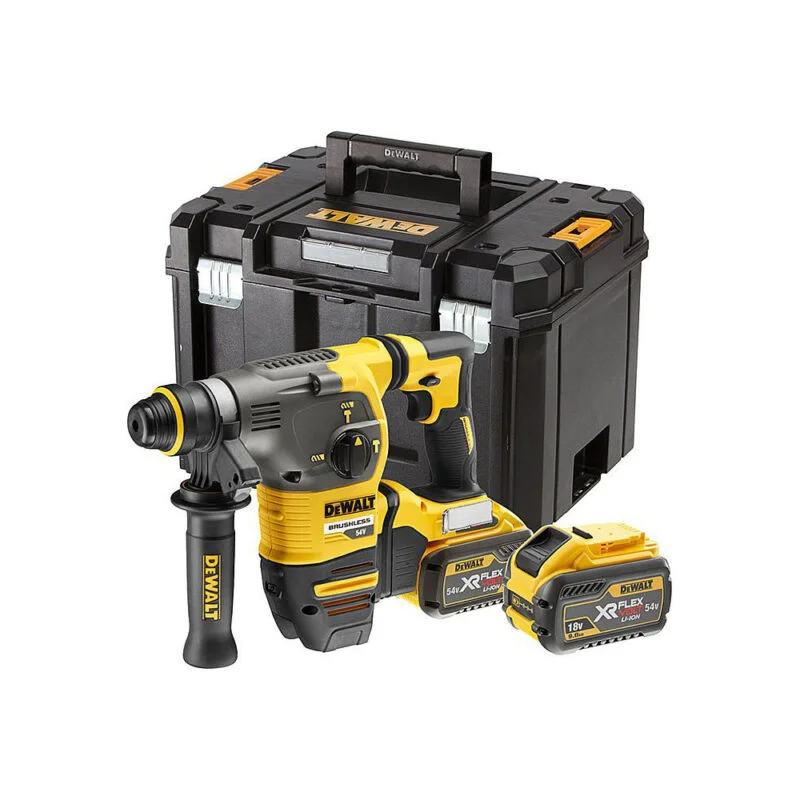DeWALT aku udarna čekić bušilica Flexvolt DCH333X2 SDS-Plus 54V 6.1J