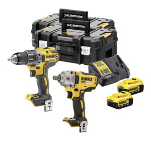 DeWALT set aku bušilica i aku udarni odvijač DCK2077P2T 18V 2x5Ah