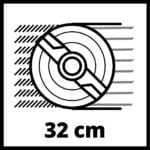 Einhell aku kosilica kosačica za travu Power X-Change BRUSHLESS GE-CM 18/32 Li Solo 32cm