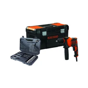 Black+Decker udarna bušilica sa 32-dijelnim setom pribora BEH850KA32 850W
