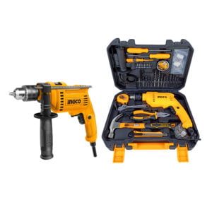 INGCO set alata 115-dijelni sa udarnom bušilicom 680W HKTHP11151