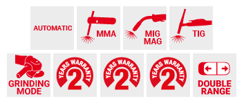 TELWIN automatska maska za varenje JAGUAR MMA/MIG-MAG/TIG