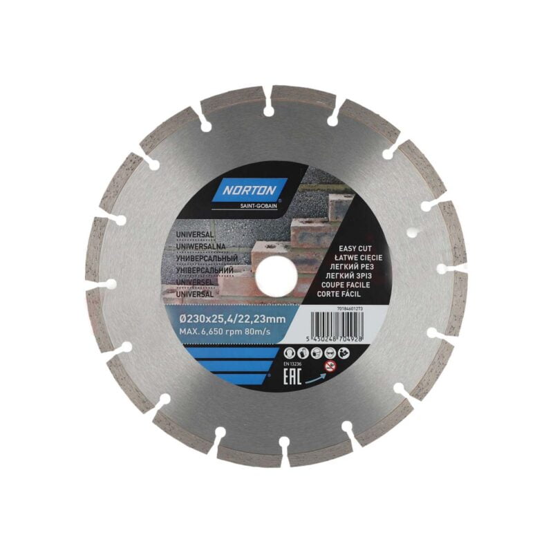 Norton univerzalna dijamantska ploča DIY Universal 230x25,4/22,23 mm