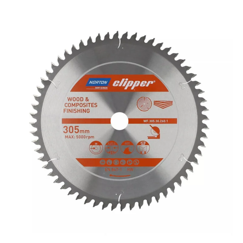 NORTON Clipper rezni list za drvo PRO 305x30mm 60z