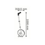 BOSCH mjerni točak kotač GWM 40 Professional