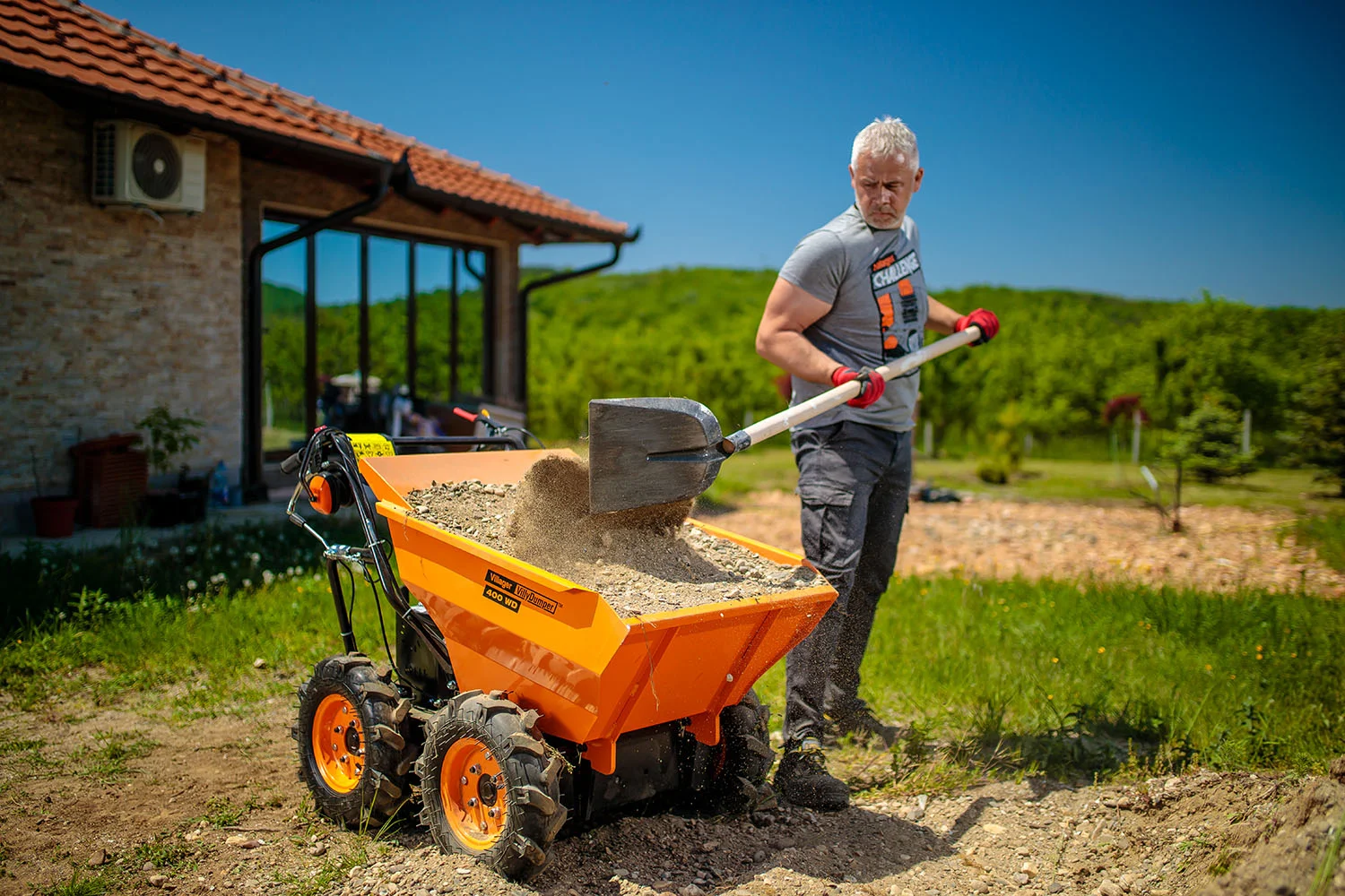 Villager motorna kolica Villy Dumper 400 WD