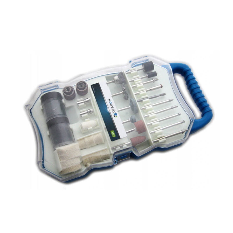 HOEGERT 72-dijelni set brusnog pribora za mini brusilicu HT2E116