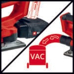 Einhell aku vibraciona brusilica Power X-Change TE-OS 18/230 Li-Solo 115x230mm