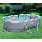 Bestway bazen sa metalnom konstrukcijom SANREMO 488x305x107cm 56448