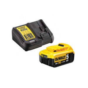 DeWALT set baterija DCB184 XR 18V 5.0Ah i punjač DCB115 XR
