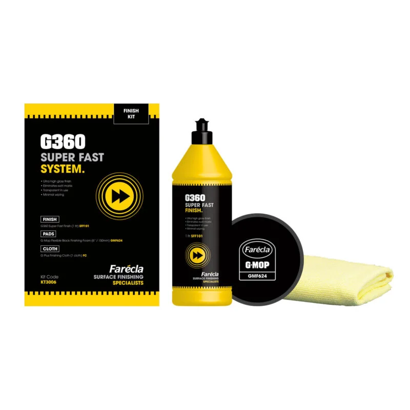 Farecla set za poliranje G360 Super Fast System Finish KIT KT3006