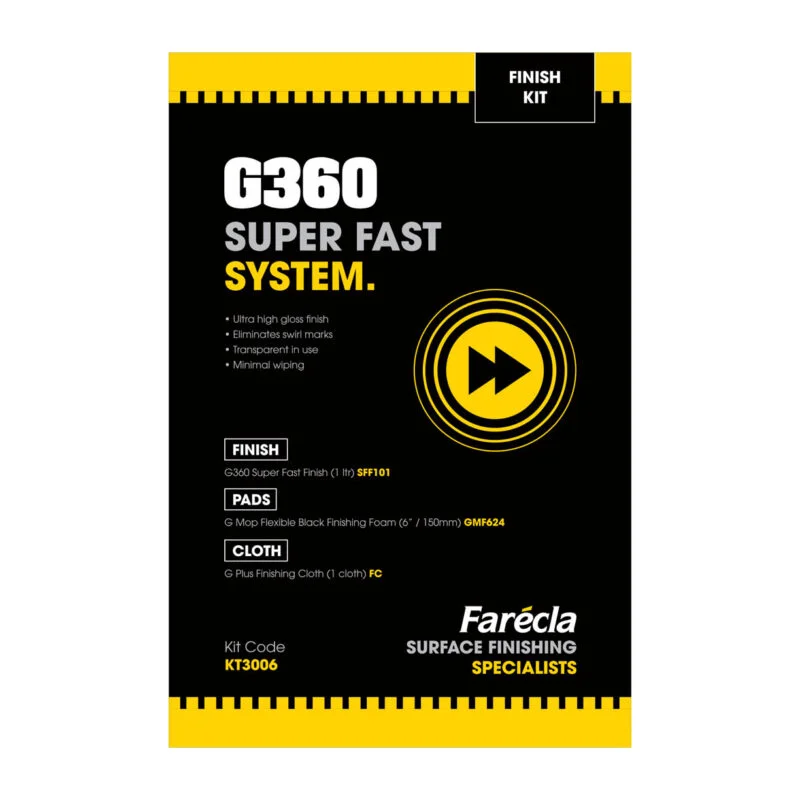 Farecla set za poliranje G360 Super Fast System Finish KIT KT3006