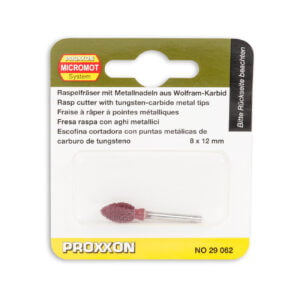 Proxxon glodalo s volfram-karbid iglama 8x12mm 29062