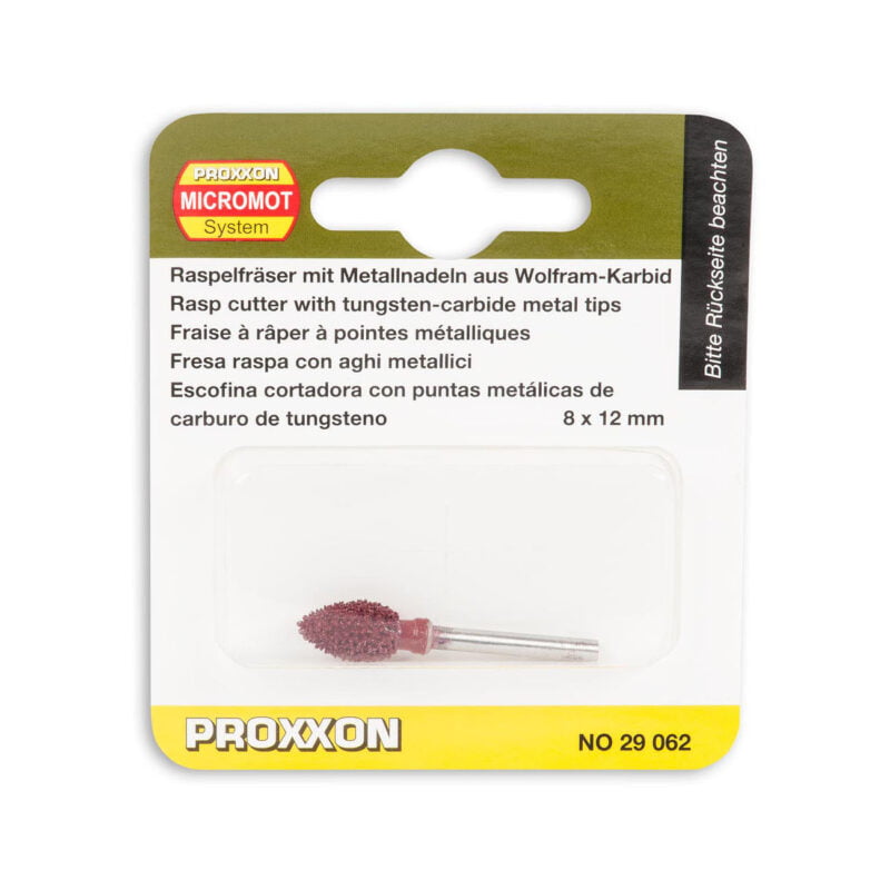 Proxxon glodalo s volfram-karbid iglama 8x12mm 29062