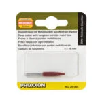 Proxxon špicasto glodalo s volfram-karbid iglama 4x19mm 29064