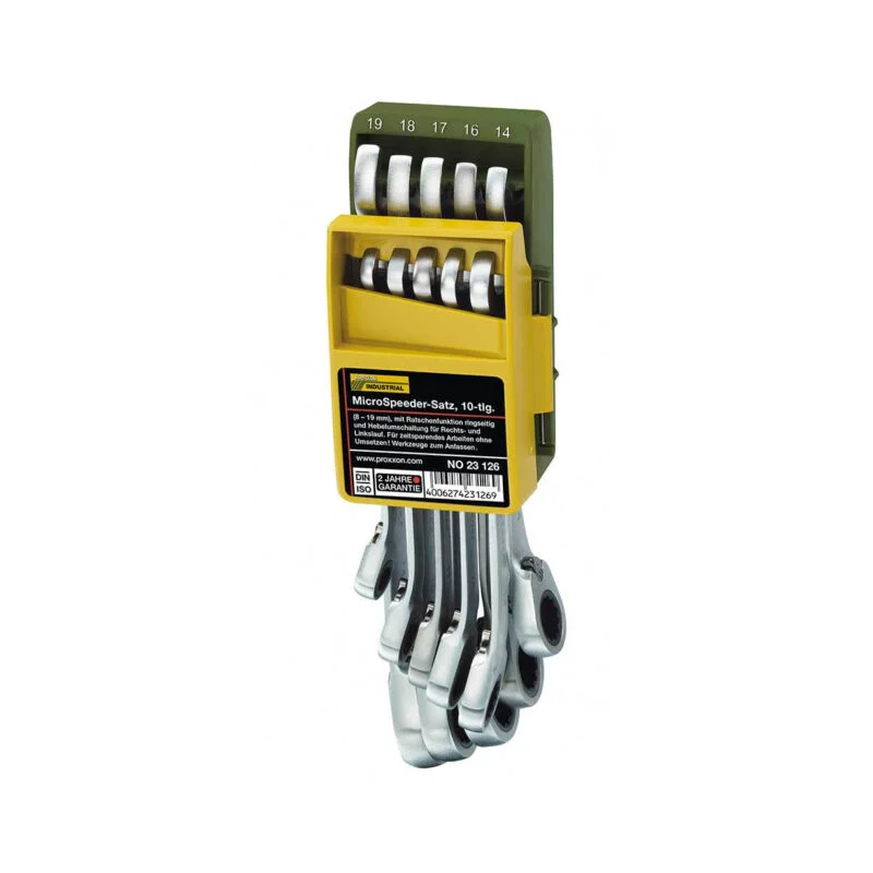 Proxxon MicroSpeeder 10-dijelni set viljuškasto-okastih ključeva 8-19mm PX23126