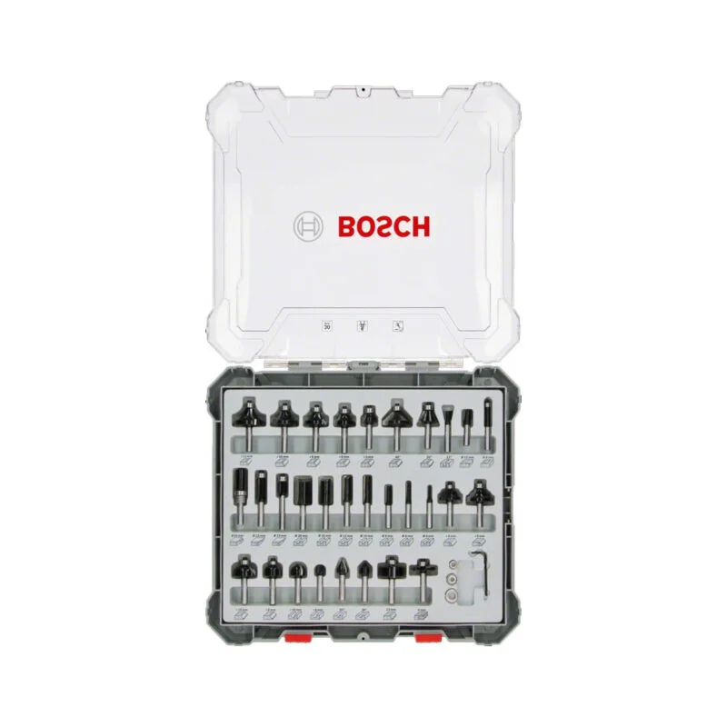 Bosch 30-dijelni set glodala za drvo 6 mm 30/1 - 2 607 017 474