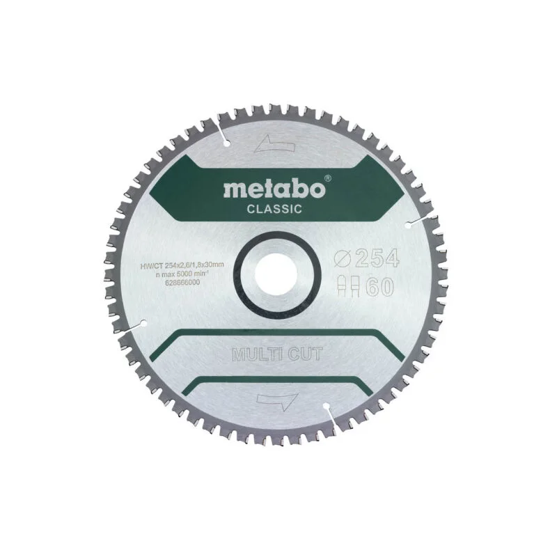 Metabo list kružne pile/cirkulara 254x30 Multi cut 628285000