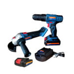 Workers Best aku set bušilica i brusilica WB 18 V LI - 2x2.0Ah Kit 1