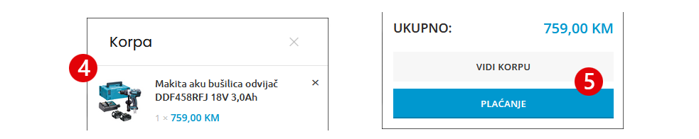 Kako kupiti?