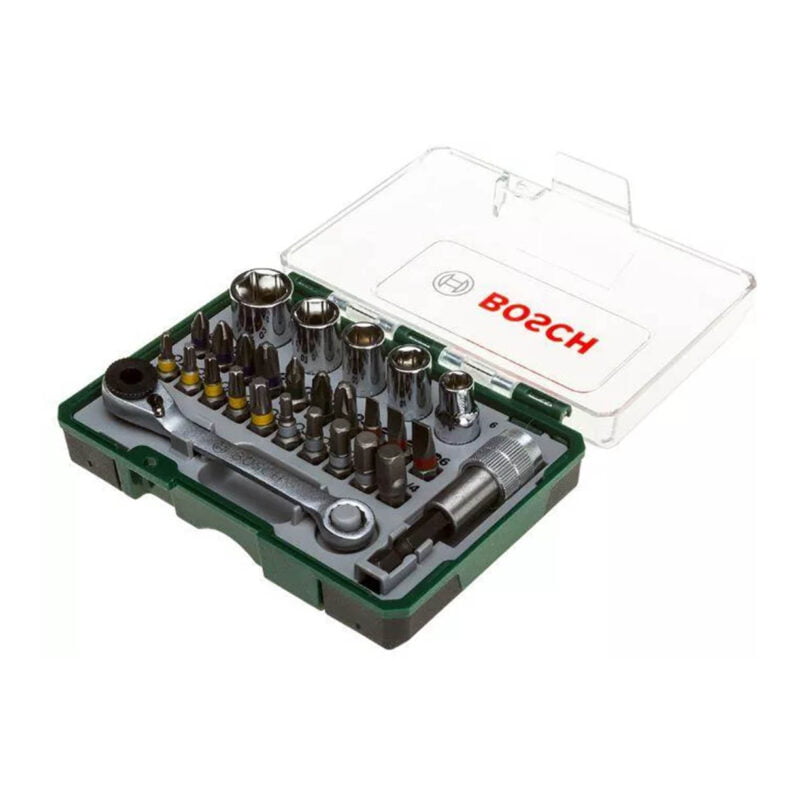 Bosch 27-dijelni set bitova sa ručkom za bitove 2 607 017 160