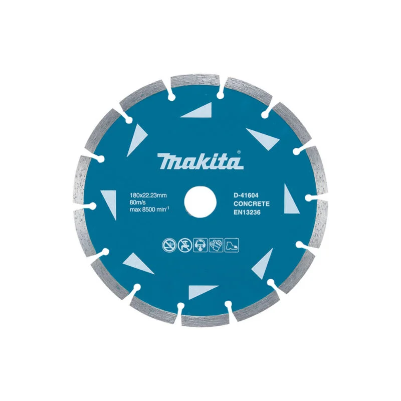 Makita dijamantska segmentirana rezna ploča za suho rezanje 180mm D-41604