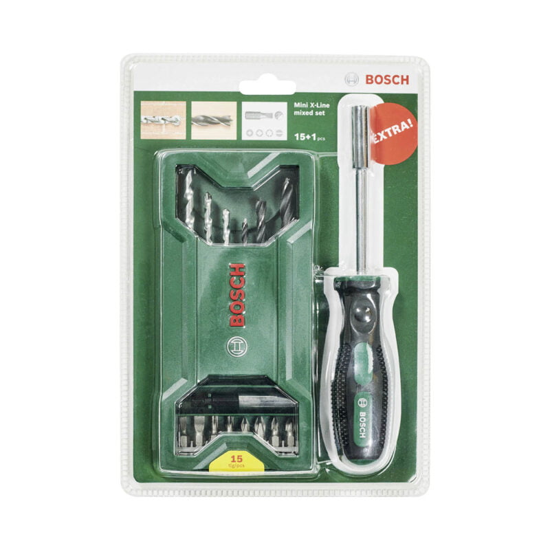 Bosch Mini X-Line 16-dijelni set svrdla i bitova 2 607 017 654