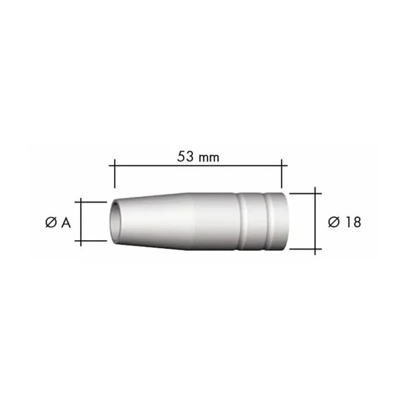 Abicor Binzel šoba mlaznica CO2 MB15 fi12mm