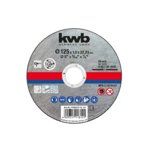 KWB rezna ploča za INOX 125x1.0mm - 711812