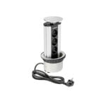 GTV ugradni produžni kabal m AE-BPW3GS-80 1,5m srebrni