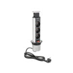 GTV ugradni produžni kabal AE-BPW3S60-80 1,5m srebrni