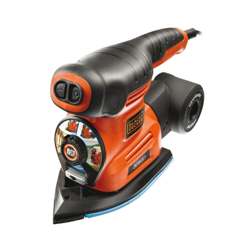 Black+Decker vibraciona oscilirajuća ekscentrična rotaciona brusilica KA280LKA 125mm