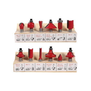 AHS 12-dijelni set glodala za drvo 8 mm - 1203524
