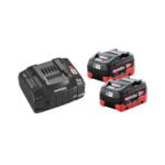 Metabo set baterija SE 18 V / 2×5.5 Ah LiHD + brzi punjač ASC 145
