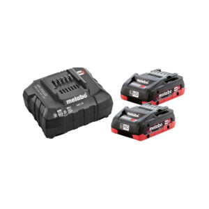 Metabo set baterija SE 18 V / 2×4,0 Ah LiHD + punjač ASC 55