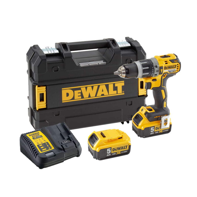 DeWALT aku udarna bušilica XR BRUSHLESS DCD796P2-QW 18V 2x5.0Ah