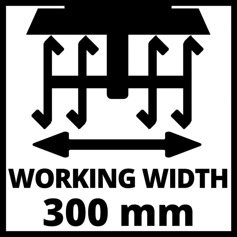 Einhell električna kopačica freza kultivator GC-RT 7530 30cm