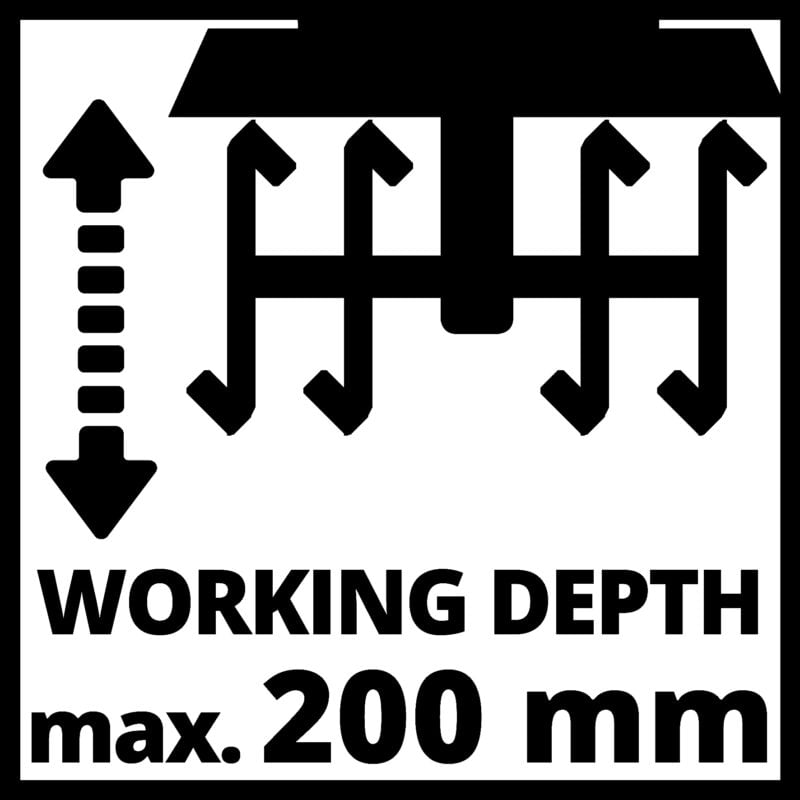Einhell električna kopačica freza kultivator GC-RT 7530 30cm