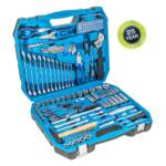 HOEGERT 131-dijelni set alata za domaćinstvo i radionicu 1/4", 3/8", 1/2" HT1R439