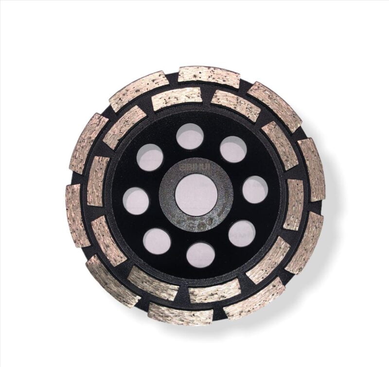 BIHUI dijamantna brusna ploča za beton Dual-Row DCWD5 125mm