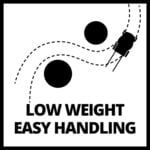 Einhell ručna kosačica kosilica GE-HM 300 30cm