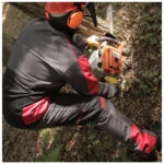Lacuna protivrezne zaštitne hlače pantalone LOGGER sive