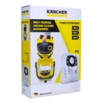 Karcher 4-dijelni set flis filter vrećica za usisivač WD 4, 5 i 6